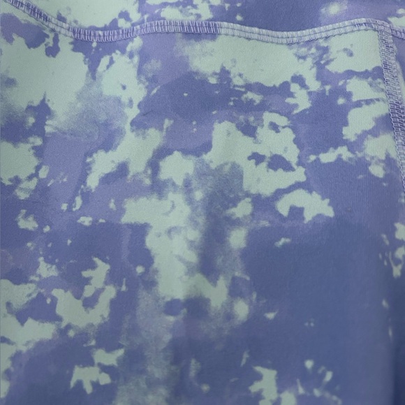 Vineyard Vines Light Blue and Green Tie Dye Performance Leggings - Size S - Picture 8 of 9